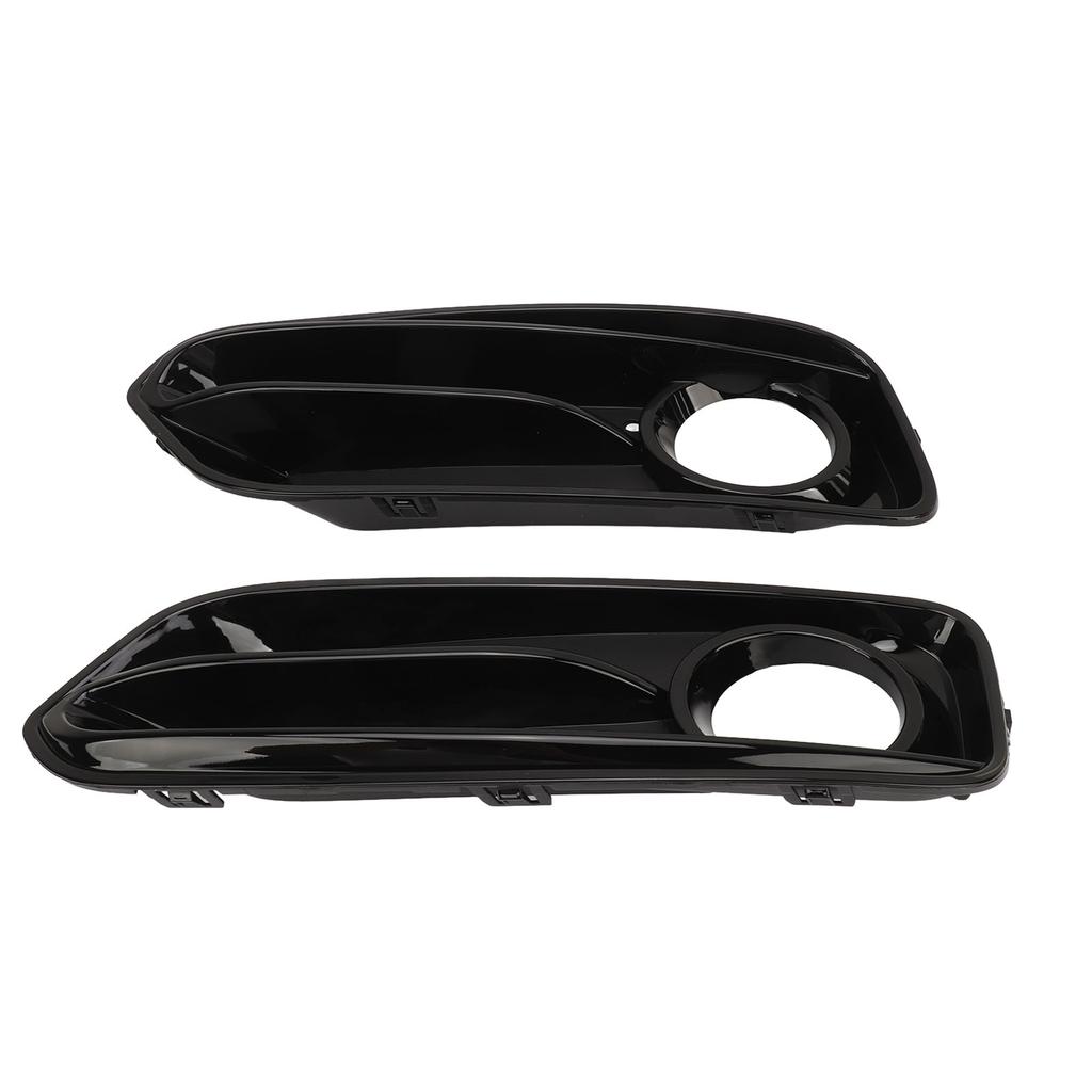 1pair Front Bumper Fog Lamp Grille 51117371667 Left Right Foglight Bezel Cover for 1 Series F20 F21 2015 To 2019