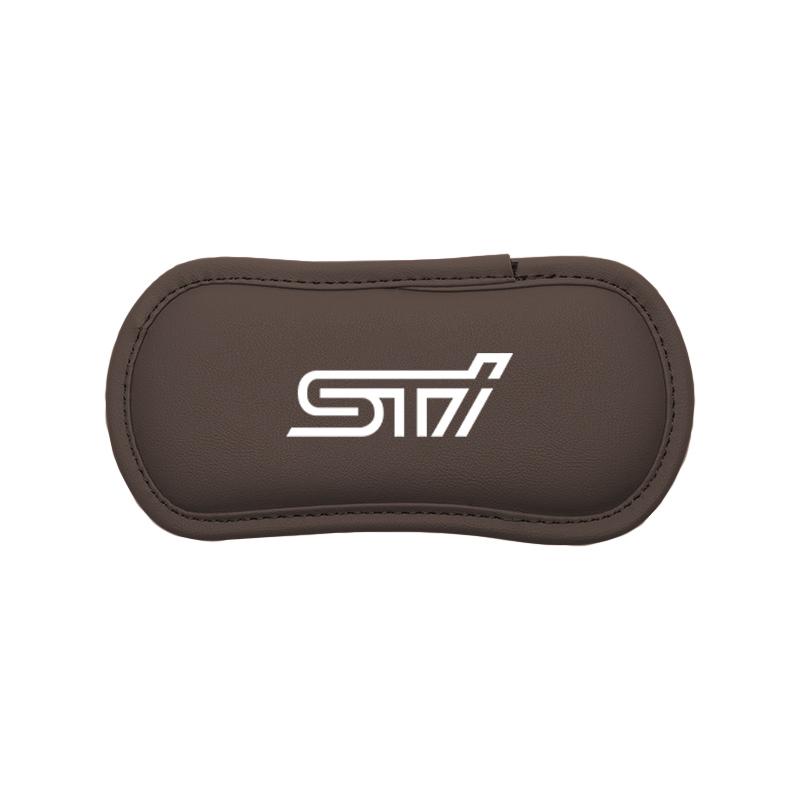 Leather Car Knee Pad Elastic Leg Cushion Armrest Pad Accessories For Subaru XV Legacy Impreza Crosstrek Forester Outback Smart wr3