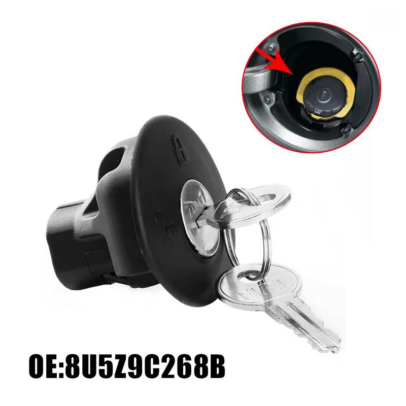 Bouchon de réservoir de carburant à clé pour voiture pour Ford F150 Fiesta Edge Expedition Explorer Focus Lincoln Navigator MKS MKT MKX MKZ 8U5Z-9C268-B