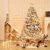 Nordic-Inspired High-End White Snow Christmas Tree Decoration Set (1.5/1.8/2.1m)