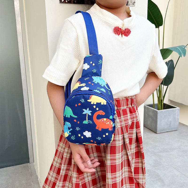 Sac de poitrine pour enfants, motif dinosaure, sacs à main pour enfants, sacs de voyage à bandoulière
