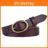 Echter Ledergürtel für Damen mit Legierungsschnalle für Freizeit und Büro