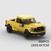 MOC 8-Wide Velocità 4x4 Fuoristrada Pickup Camion Modello Blocchi da Costruzione Piccole Particelle Giocattolo