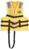Ocean Life Jr-1M Type, M Yellow, Ministry of Land, Infrastructure, Transport and Tourism Approved Life Jacket for Small Boats and Children