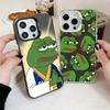 Funny Sad Forg P-Pepe Meme Soft Phone Case for iPhone 15 16 17 Pro Max 17Air 16E 14 Plus 13 12 Mini Shockproof Cover Back Shell