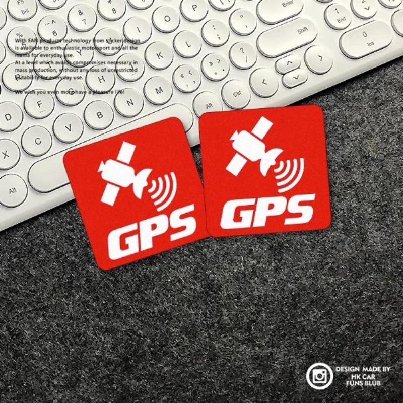 Adesivo Allarme Tracciamento GPS Decalcomania di Avvertimento Vinile Riflettente Adesivi Sistema di Tracciamento Car-Styling Per Scooter, Motocicletta