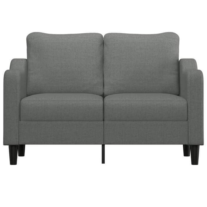 VidaXL Canapé à 2 Places, Causeuse avec Accoudoirs, Siège avec Dossier Rembourré, Meuble de Salon Salle de Séjour, Moderne, 359352
