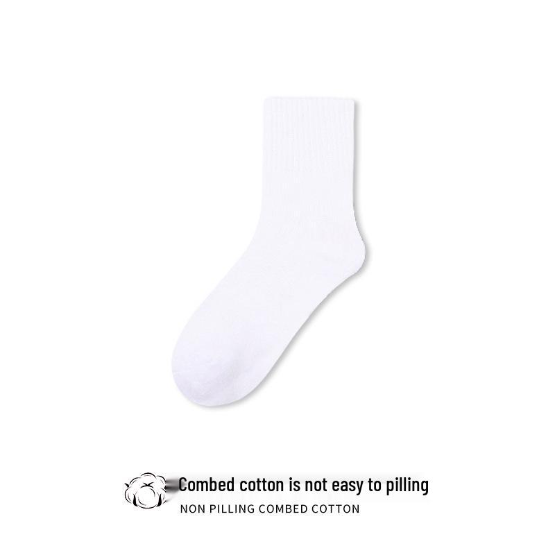 Women's Extra Thick Winter Mid-Calf Cotton Socks - Velvet, Odor-Resistant, Sweat-Absorbent, Warm and Cozy