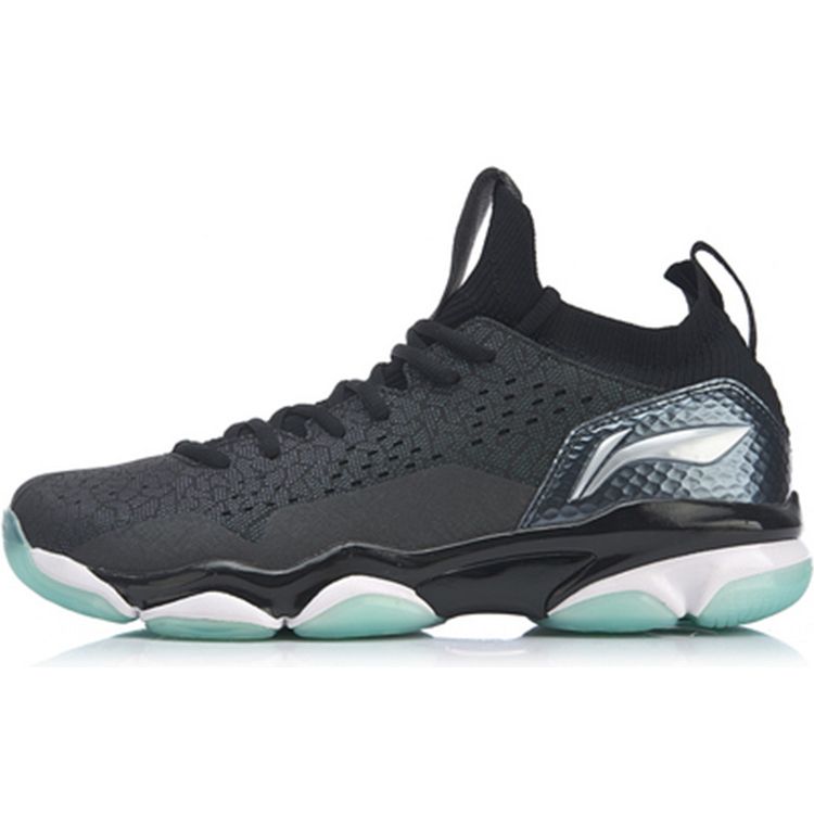 Li Ning Sound Explosion 2.0 Shock Absorption Anti-Slip Durable Low-Top Badminton Shoes Men Shoes Black AYZP001-4