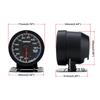 CNSPEED 60mm Water Temperature Gauge 20-120 Celsius with 1 / 8NPT Water Temperature Seal Pipe Sensor Adapter New