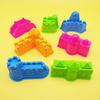 7-teiliges Sandform-Set, Lernburg, Kreativspiel, Sandkasten-Spielzeug für Kinder, Jugendliche