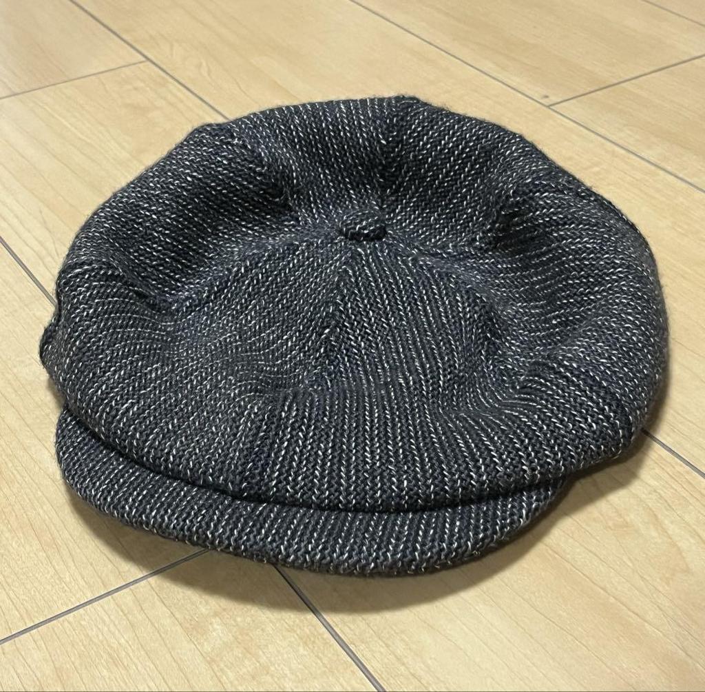 [USED] Sugarcane beach cloth salt and pepper casquette in black and brown