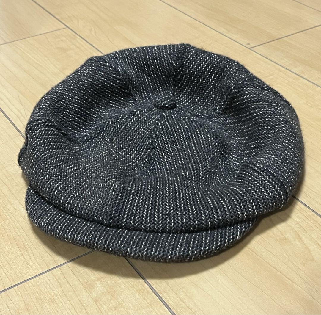 

[USED] Sugarcane beach cloth salt and pepper casquette in black and brown