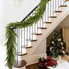 1.8m & 2.7m Artificial Garland with Plastic Vines for Christmas Home Decor