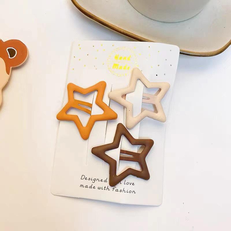 Simplistic Coffee Hair Clip for Women & Kids - No-Trace Side Bangs Organizer