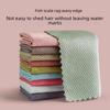 Streak-Free Glass Towel: Water-Absorbent, Lint-Free Fish Scale Cloth for Dishes and Table Cleaning