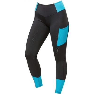 DUBLIN Womens/Ladies Power Performance Color Block Horse Riding Tights