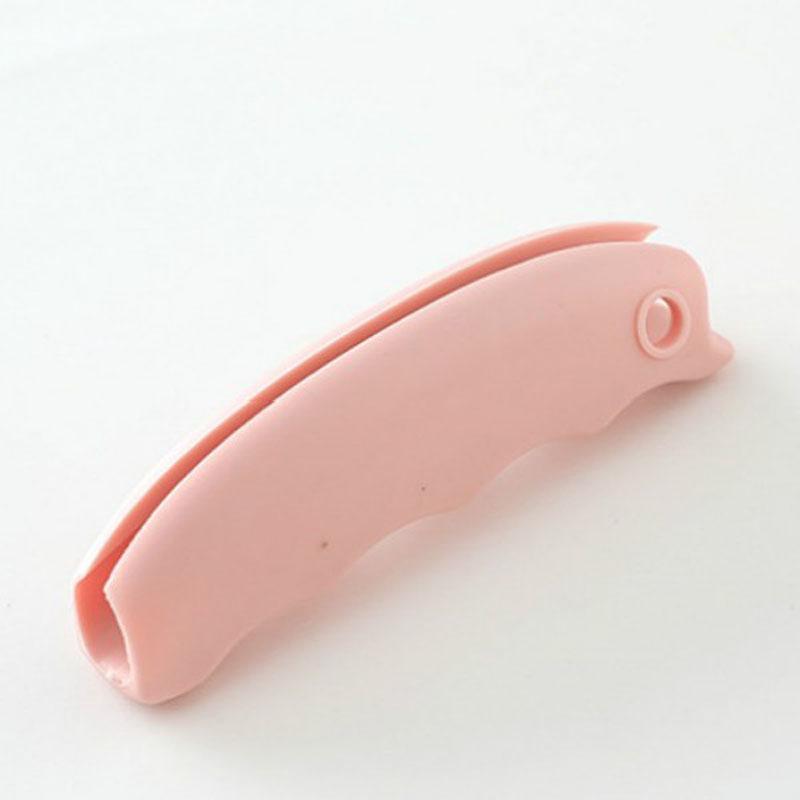 Silicone Anti-handle Economical Plastic Food Bag Shopping Handles Portable Shopping Bag