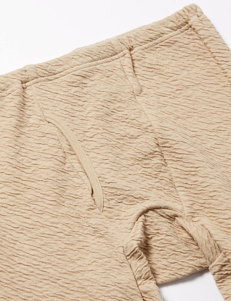 Cecile Furlon a warm ripple innerwear with a front size S to Japanese size Pants, long-selling men's opening, KO-136, beige, (equivalent S)