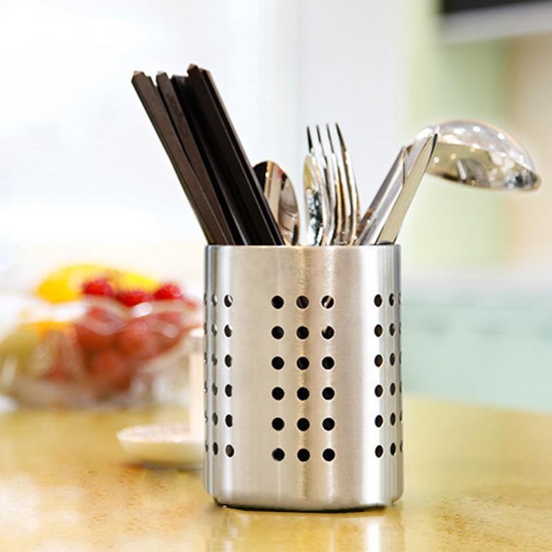 Stainless Steel Chopstick Spoon Cultery Spoon Cultery Holder Kitche Storage Rack