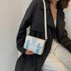 Women's messenger bag summer new fashion shoulder versatile small square bag small fresh solid color casual bag