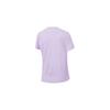 Li Ning Running Series Solid Color Reflective Quick-Dry Breathable Short Sleeve T-Shirt Women Tops Light-Purple ATST082-7