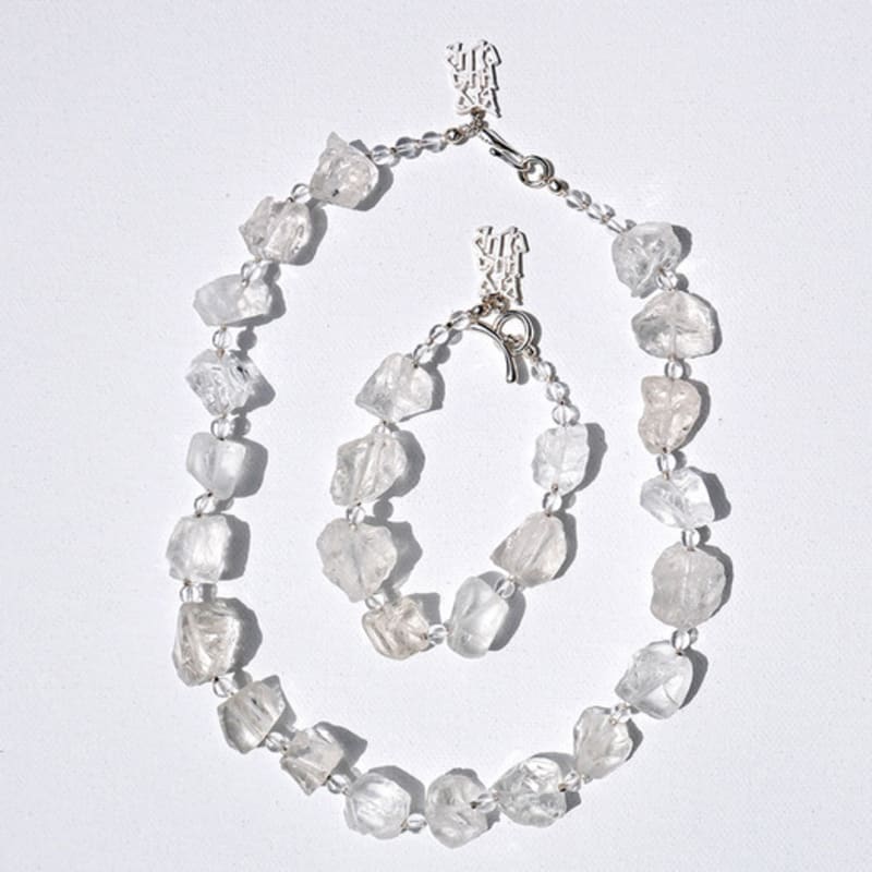 

Big Hug Club GLACIER DROP necklace & bracelet bracelet