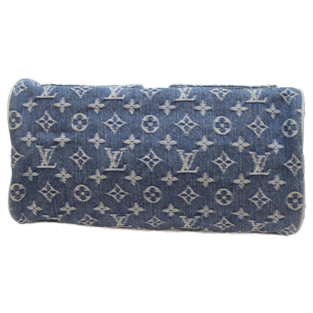 LOUIS VUITTON 05 M95019 05 Monogram Denim Neo Speedy Handbag blueUsed