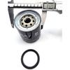 1 PCS MIU803127 Fuel Filter Fits for John Deere 1570 1575 1580 1600 Z997R 3032 4044 3043D 3046R Tractors 1570 1575 1580 1585 1600 TURBO SERIES III