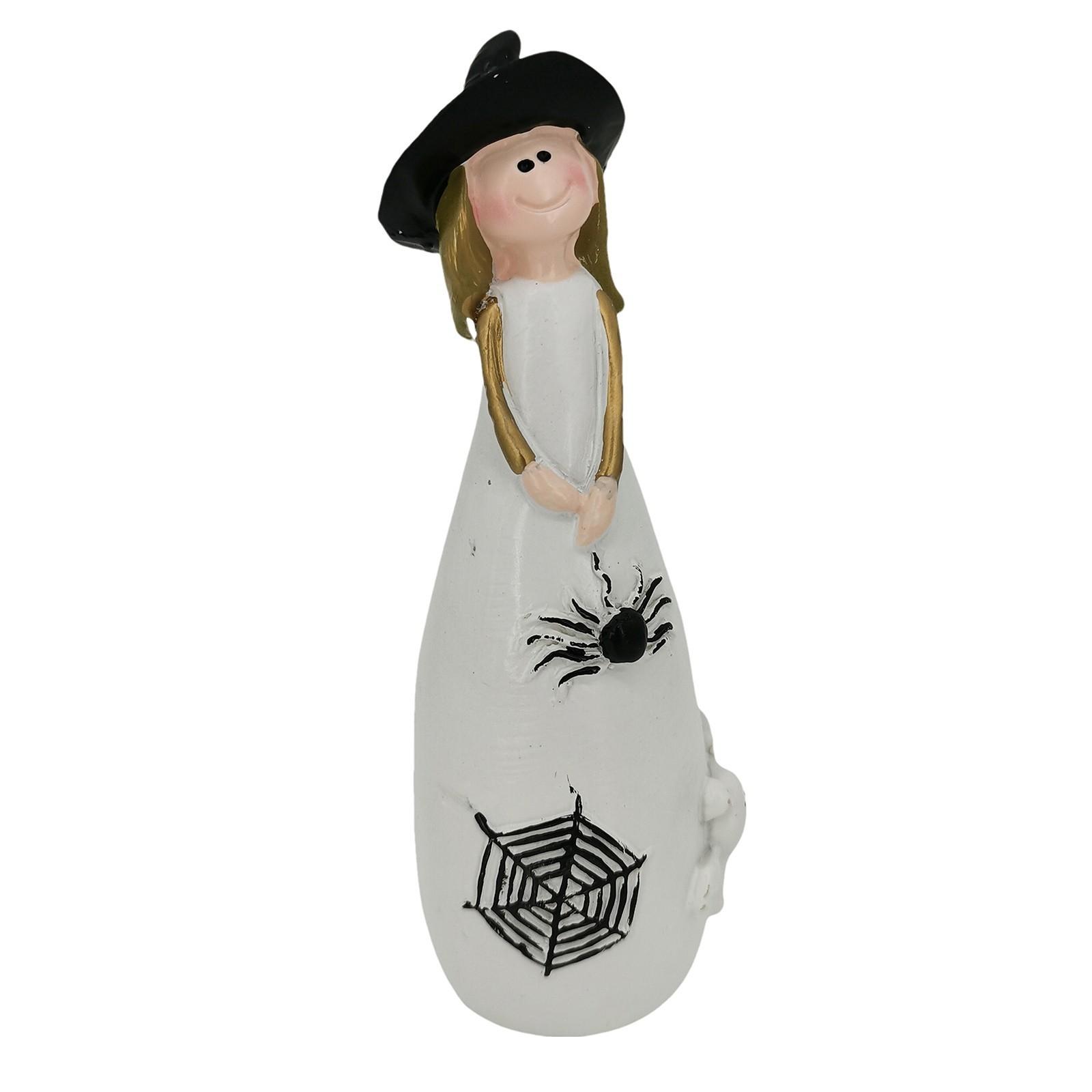 

Украшения из смолы в виде ведьмы на Хэллоуин, шляпа ведьмы, фигурки кошек, привидений, ворон и декор для праздников и вечеринок One Size