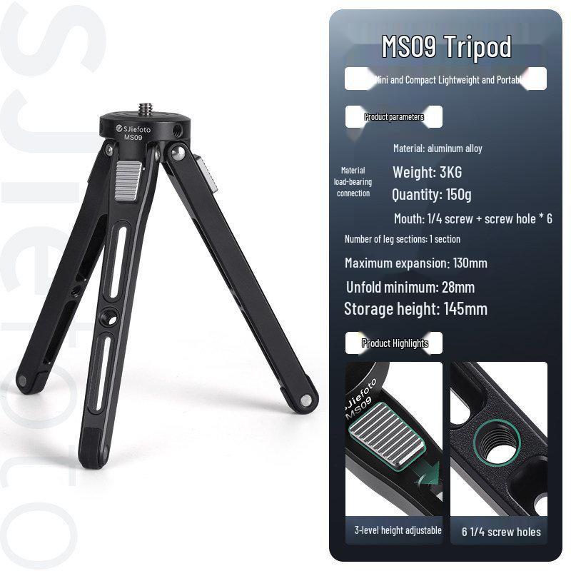 Aluminum Alloy Stabilizer Tripod Mount for Phone & Selfie Stick