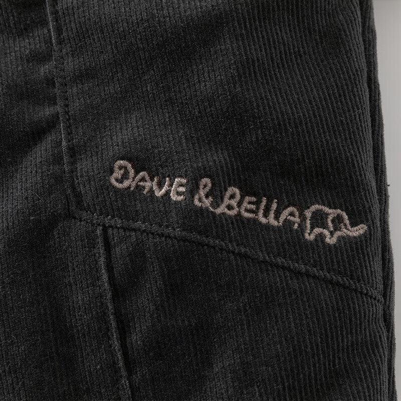 DAVE & BELLA Kids' Corduroy Padded Jogger Pants