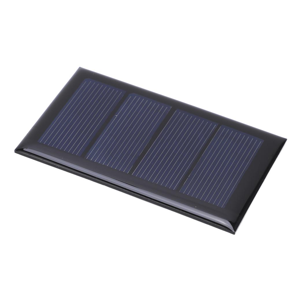 2 szt. 2V 210mA Mini Panel Solarny Polikrzemowy Płyta Solarna 80x50mm do Projektu DIY