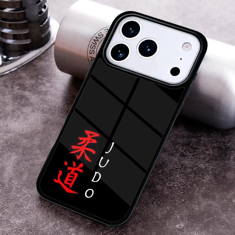 Judo Phone Case for iPhone 17 16 15 Pro Max Air 14 13 12 11 Plus Shockproof Cover