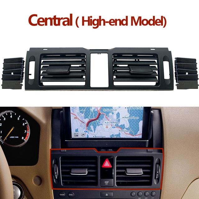 LHD RHD W204 Klimaanlage AC Vent Grille Outlet Abdeckung Panel Für Mercedes Benz C Klasse C200 C220 C230 C260 C300 c350 2007-2011