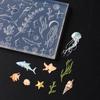 1 Bucată Scoică Stea de Mare Meduză Scoică 3D Silicon Matriță Unghii Serie Vară Ocean Bricolaj Matriță Silicon Fluture Matriță Artă Unghii