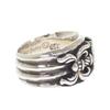 CHROME HEARTS  2356-304-0001-9107 #15(JP Size) ring Silver925 mens