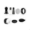 Coffee Grounds Bed Prep Set Complete Espresso Kit with Pressing Mat Matte Dark Finish for Home