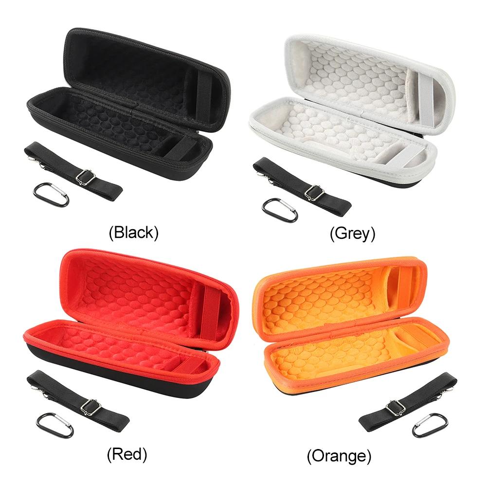 Hard Travel Case with Adjustable Shoulder Strap Waterproof Storage Bag Hard EVA Speaker Case for JBL Flip 7 Portable BT Speaker