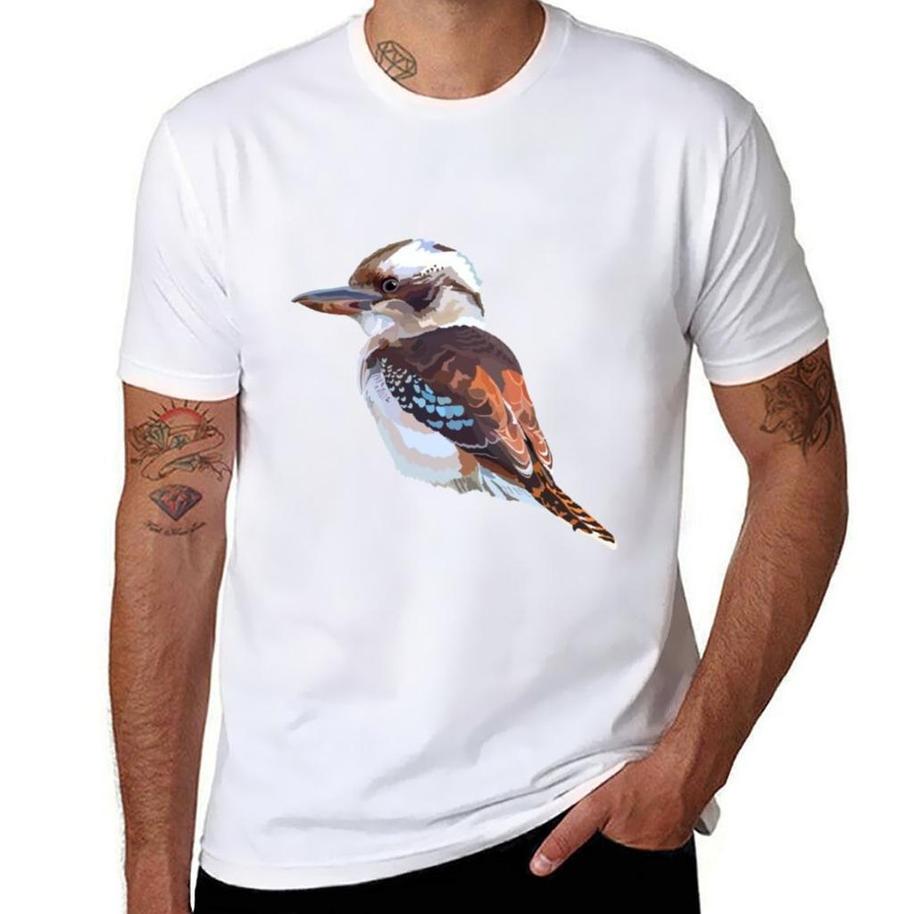 K Is For Kookaburra TShirt Fashion Print Casual Short Sleeve