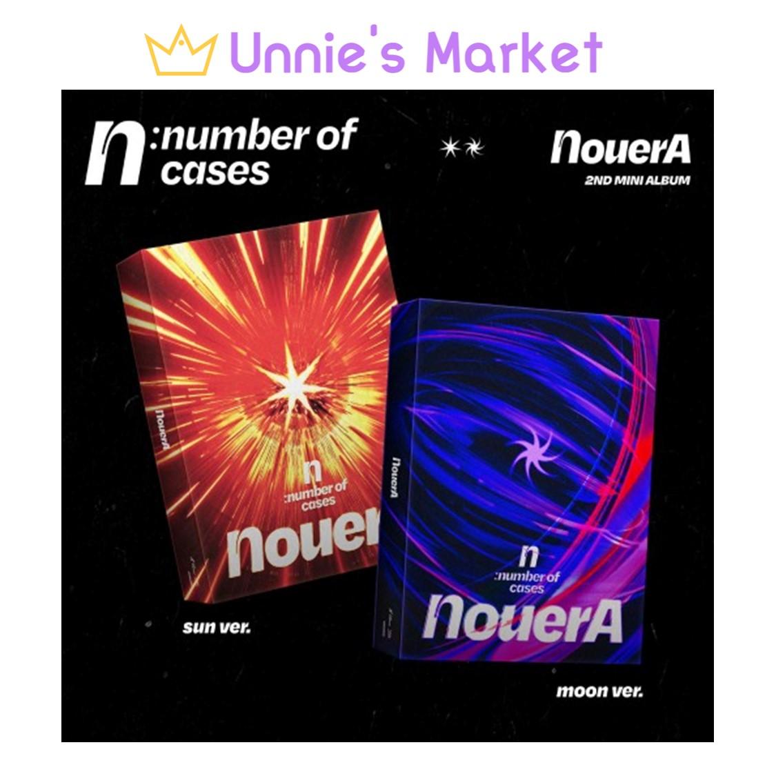 

[Pre-order] NouerA [n: number of cases] (sun ver. / moon ver.) + Free Gift Random ver.