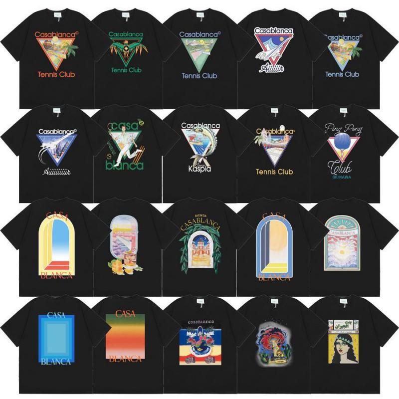 Streetwear Graphic T-Shirt Men Women Loose Fit Short Sleeve Cotton Tee