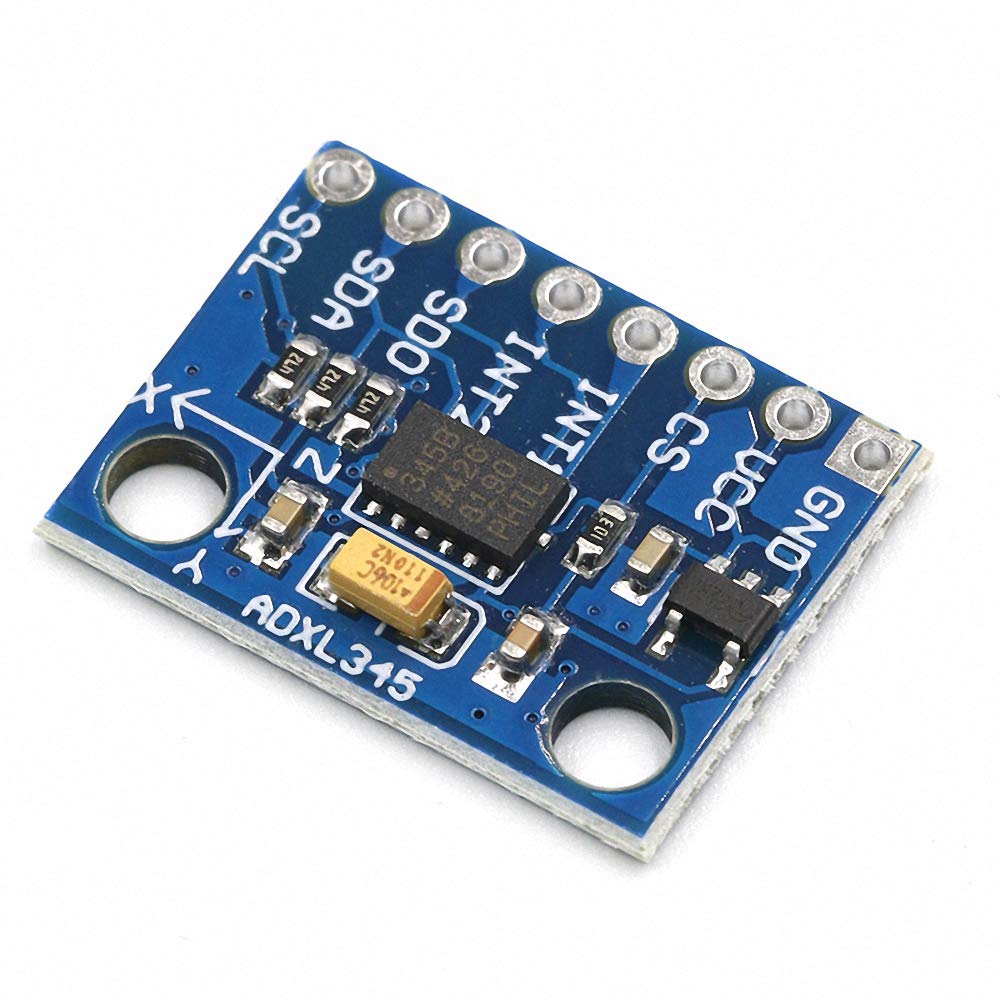 GY-291 ADXL345 3-Axis Accelerometer Module | 13-bit High Resolution | I2C/SPI Communication | Arduino and Raspberry Pi Compatible | Compact Design