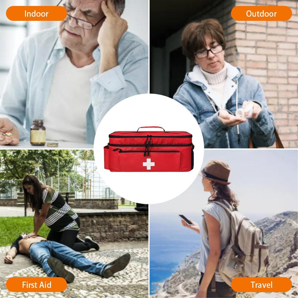 Travel Bag Storage Bag Medication Storage Box Bottle Storage Box Storage Home Travel Kit