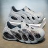 Sandali da uomo estivi Pantofole da spiaggia Pantofole da esterno alla moda Scarpe casual da spiaggia per sport acquatici Infradito cave traspiranti Sneaker da uomo economica Aqua