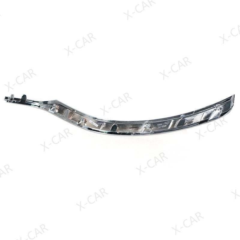 For JAC Refine S3 T5 Front Rear Bumper Fog Lamp Foglight Chrome Trim Decorative Strip