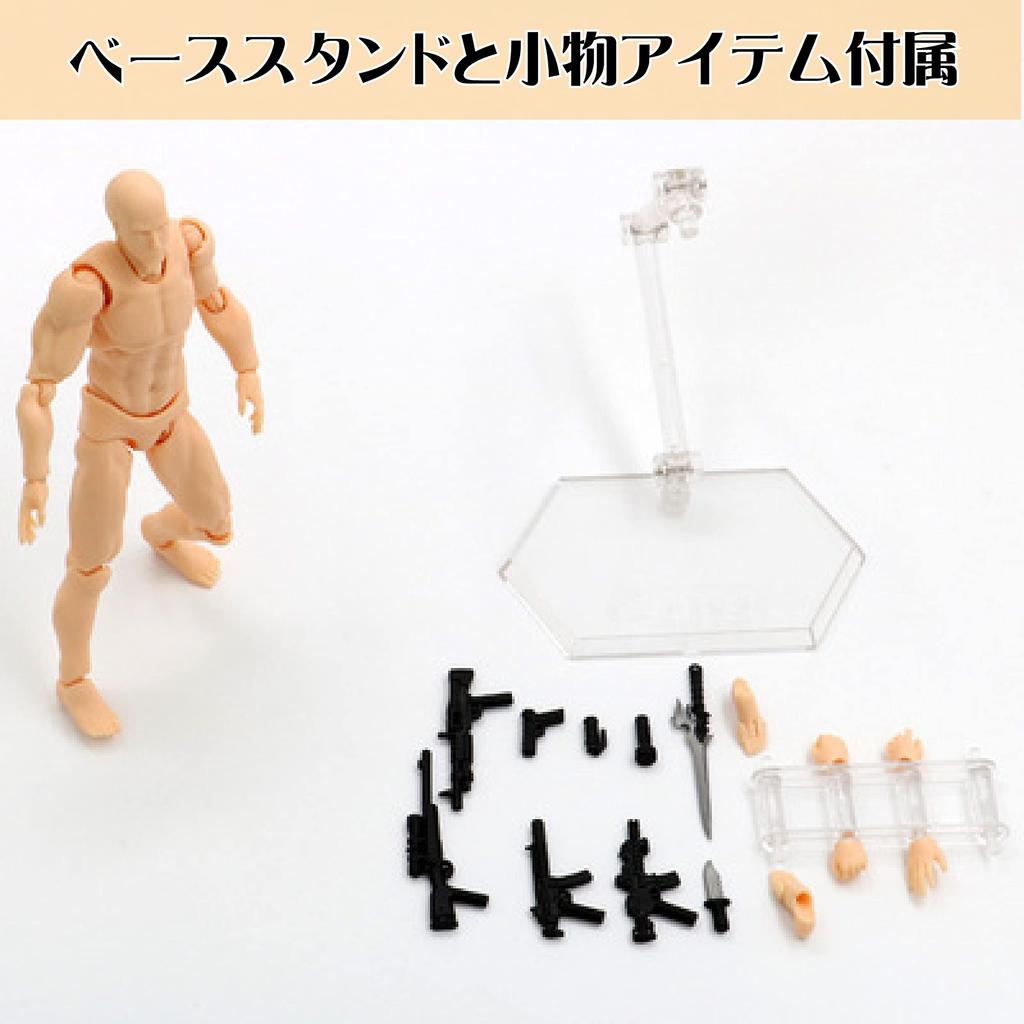 Drawing Drawing Drawing Model Human Body Drawing Practice Stand Scale Male and Female Skin Tone Model, Figure, Doll, Figure, Doll, Model, Mannequin,