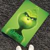 Tapis imprimé Grinch, Tapis pour chaise de bureau Salon Chambre à coucher Décoration de cuisine Cadeaux.