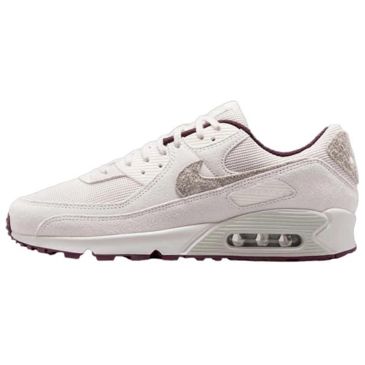 New Nike Air Max 90 Prm Sail Burgundy Crush HQ1712-001