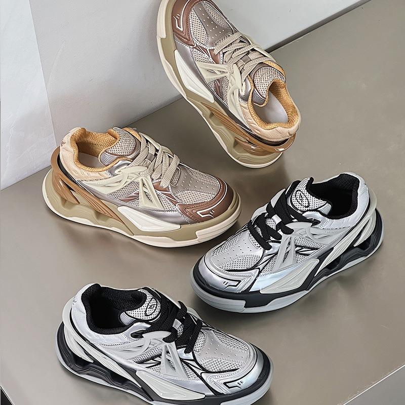 Summer New Thick-soled Heightening Retro Sports and Leisure Shoes for Women